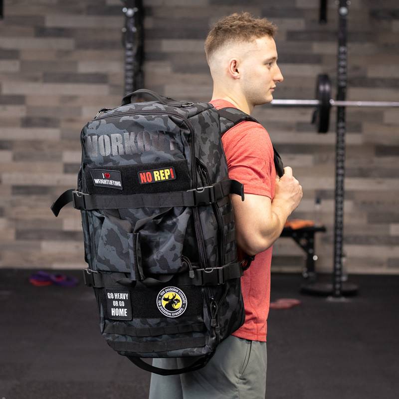 Batoh-taška přes rameno WORKOUT 2.0 - camo