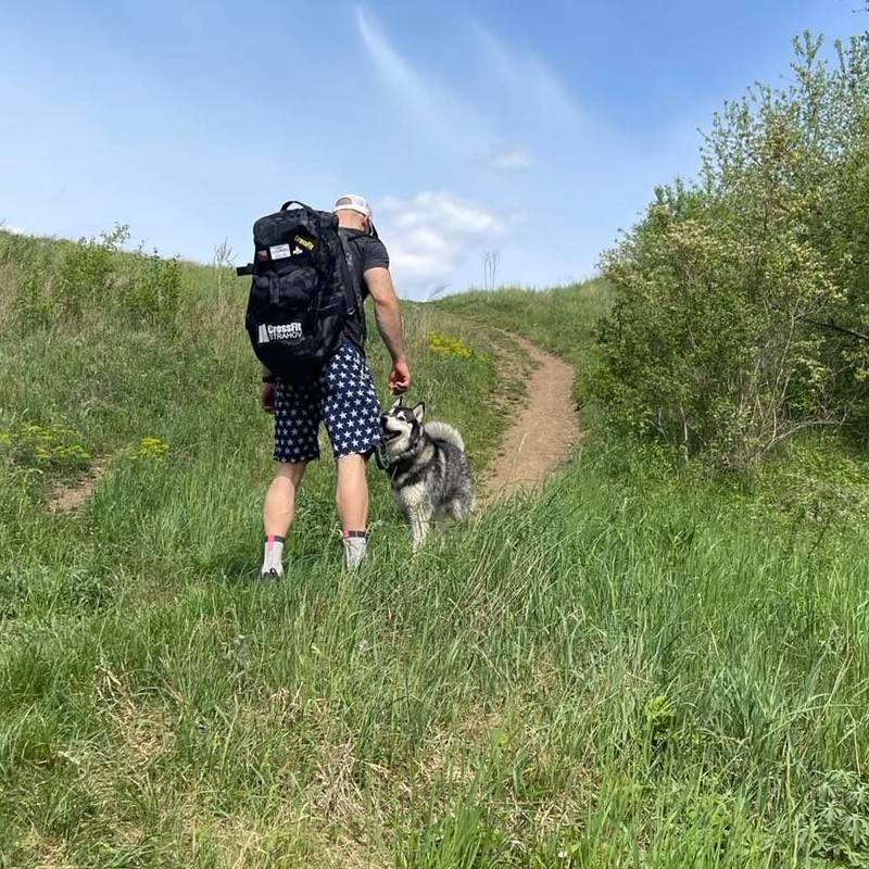 Batoh-taška přes rameno WORKOUT 2.0 - camo