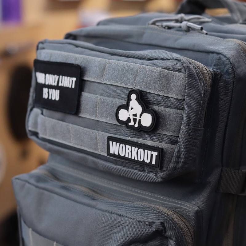 Fitness batoh WORKOUT - šedivý