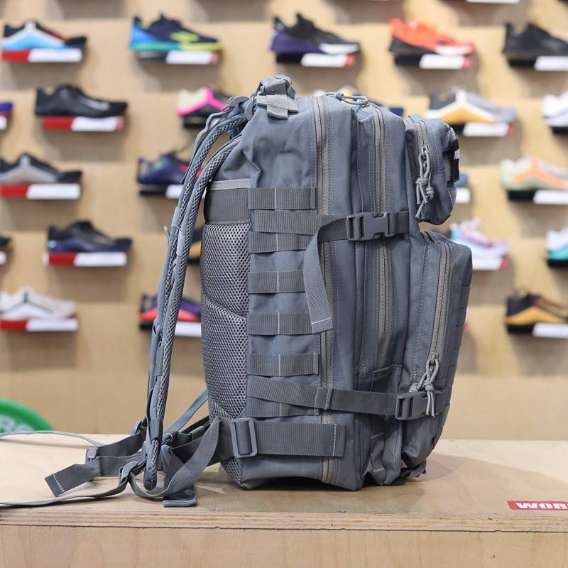 Fitness backpack WORKOUT - grey