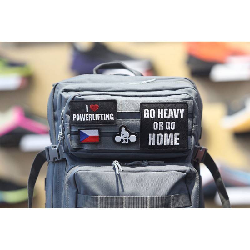 Fitness backpack WORKOUT - grey