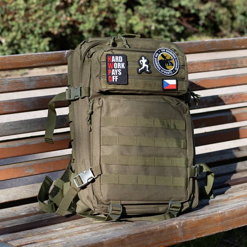 Fitness backpack WORKOUT - green