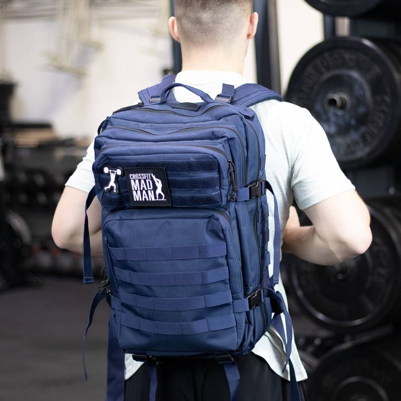 Fitness backpack WORKOUT - dark blue