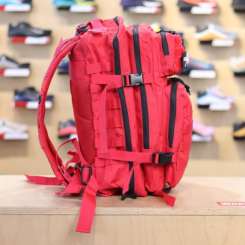 Fitness backpack WORKOUT - red