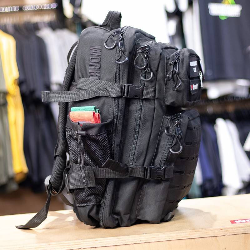 Fitness backpack WORKOUT Pro - 40 l - black
