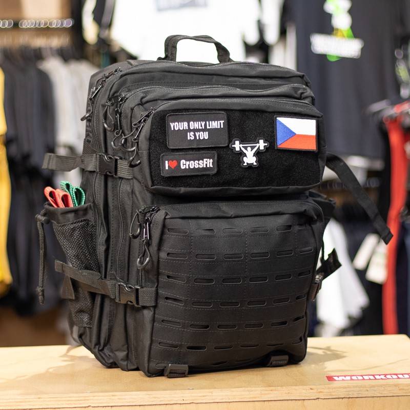 Fitness backpack WORKOUT Pro - 40 l - black