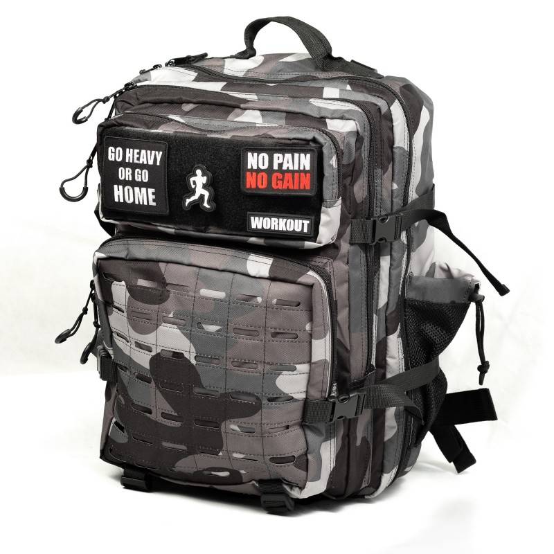 Fitness batoh WORKOUT Pro - 40 l - šedé camo