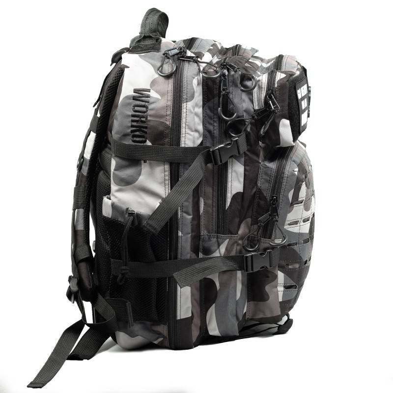 Fitness Backpack WORKOUT Pro - 40 l - grey camo