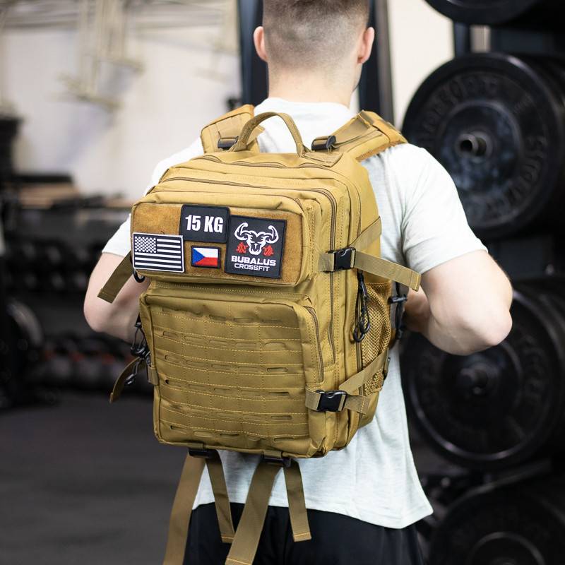 Fitness backpack WORKOUT Pro - 25 l - khaki