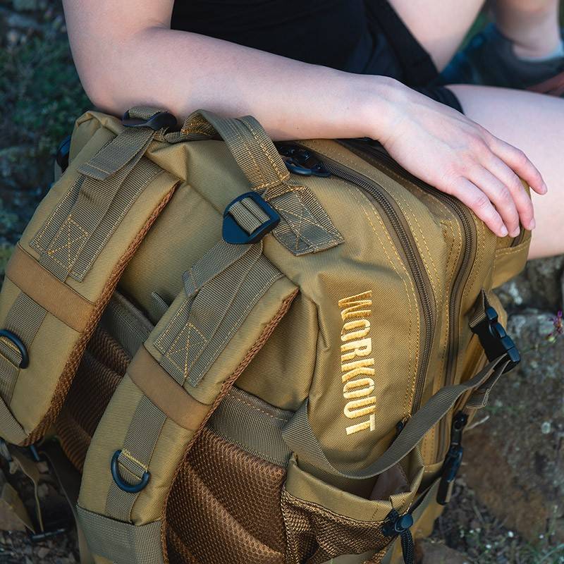 Fitness batoh WORKOUT Pro - 25 l - khaki