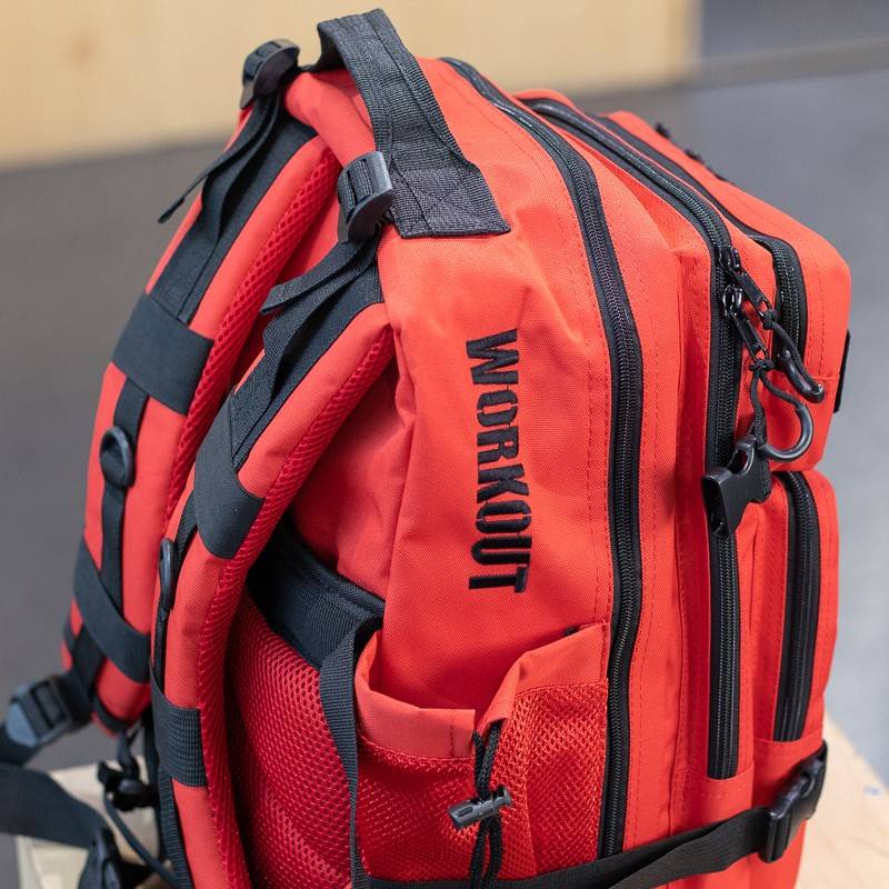 Fitness backpack WORKOUT Pro - 25 l - red