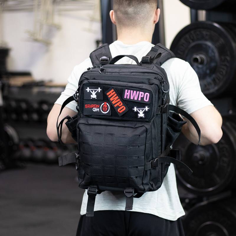 Fitness backpack WORKOUT Pro - 25 l - black