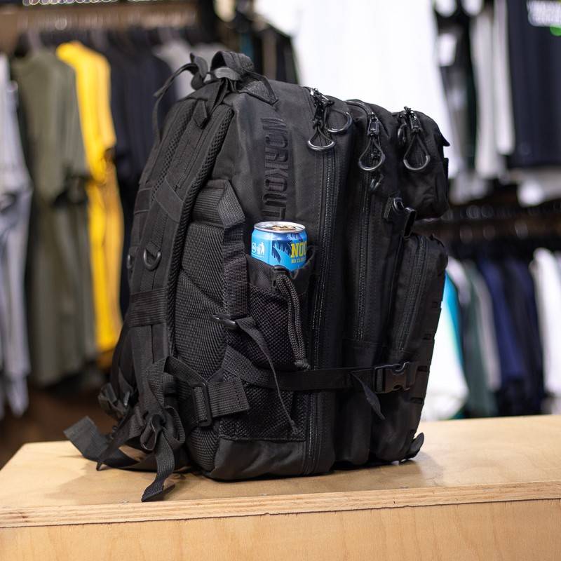Fitness backpack WORKOUT Pro - 25 l - black