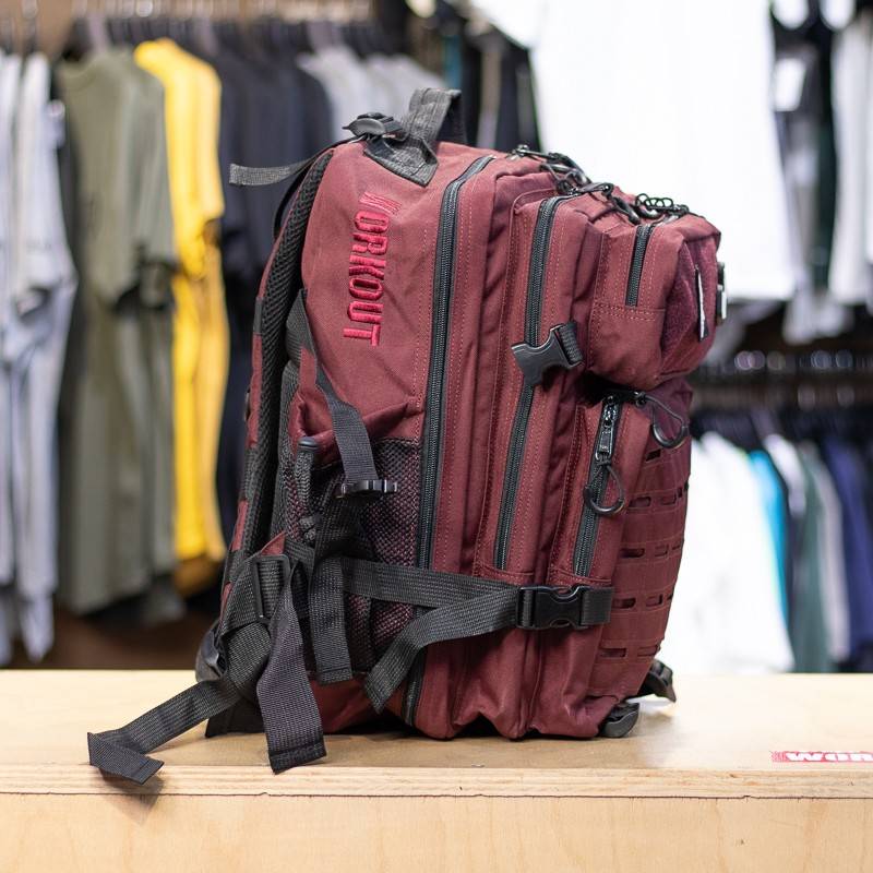Fitness batoh WORKOUT Pro - 25 l - vínový