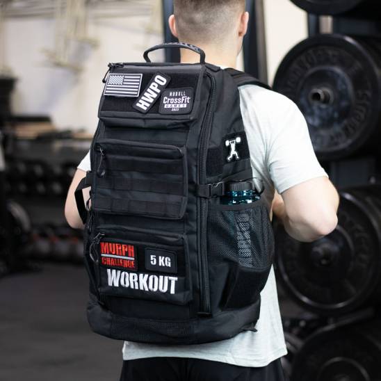 Fitness batoh WORKOUT - 50 l - černý