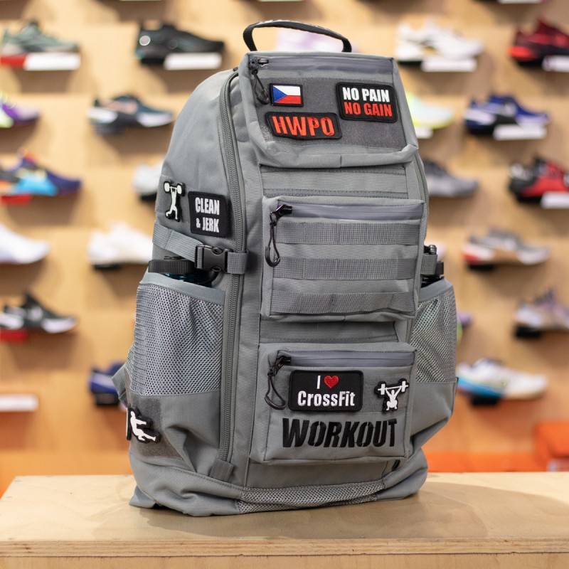 Fitness batoh Goliáš WORKOUT - 50 l - šedivý
