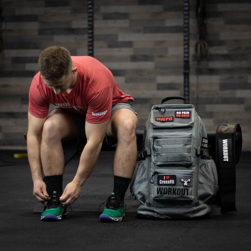 Fitness backpack Goliath WORKOUT - 50 l - grey