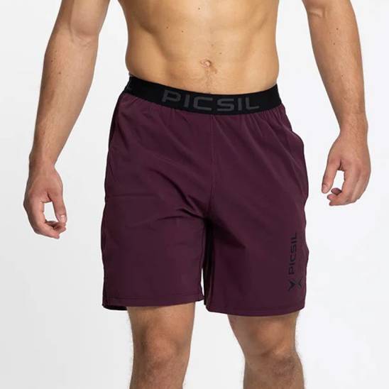 Picsil šortky Premium - Burgundy
