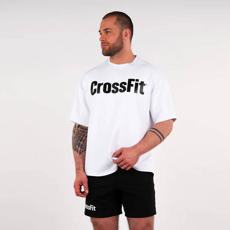 Unisex T-Shirt CrossFit Schlumpf übergroße Northern Spirit alabaster