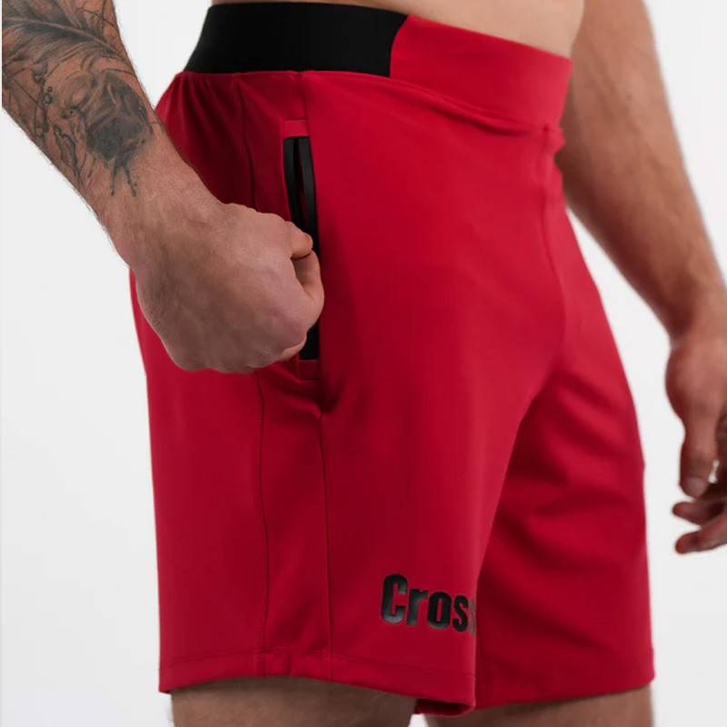 Herren CrossFit Shorts Northern Spirit Ritter 7 rot