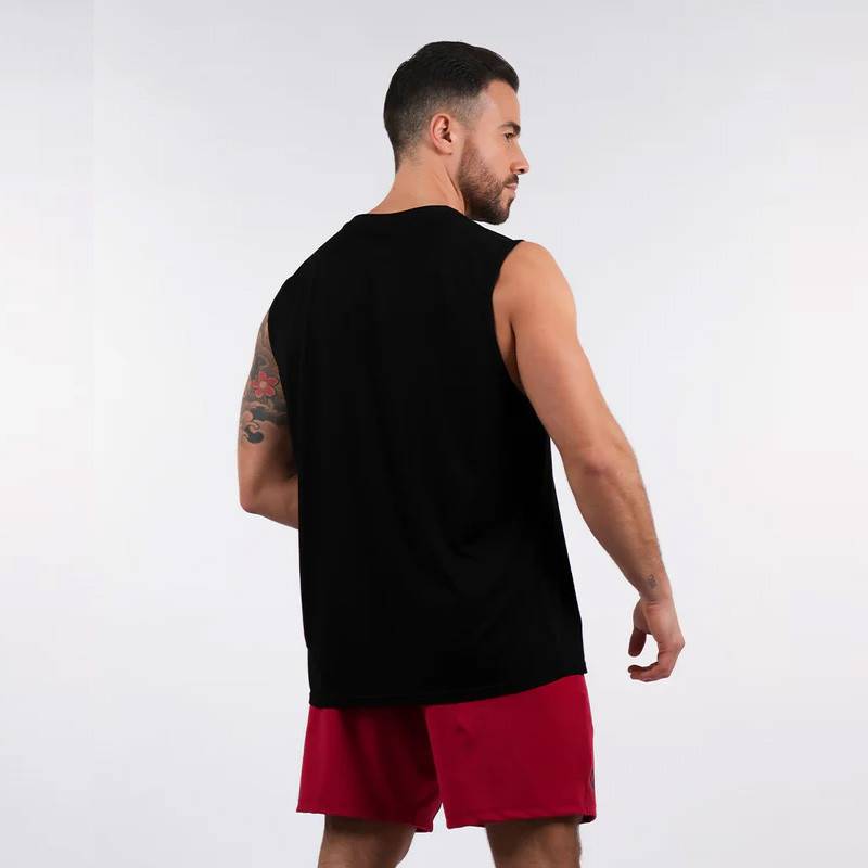 Herren CrossFit Rider Tank-Top schwarz