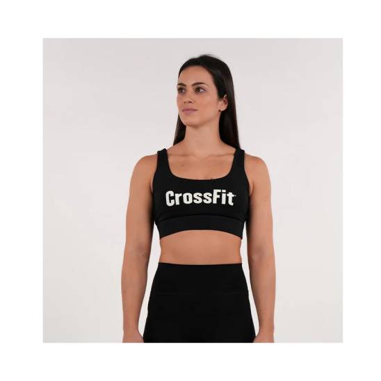 Northern Spirit podprsenka CrossFit lambdi střední opora - černá
