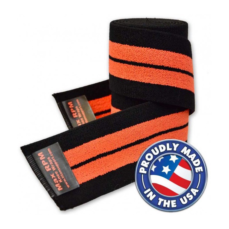 Titan MAX RPM Knee Wraps 2m - IPF (orange)