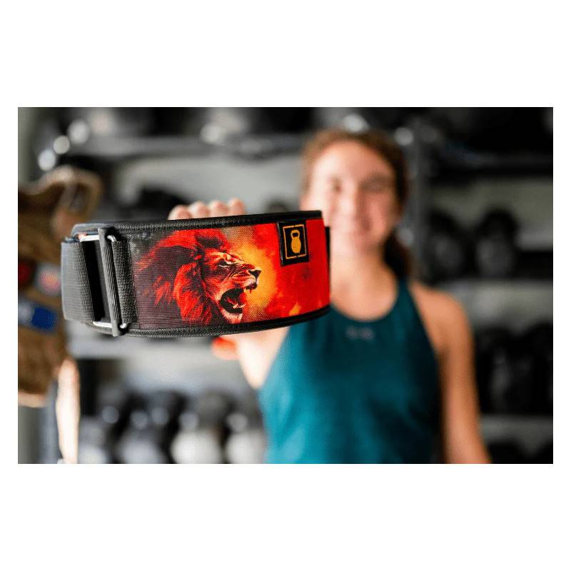 Weightlifting Gürtel 2POOD - King of the Jungle By Emma Cary 4