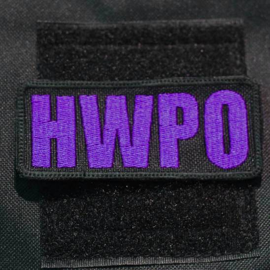 Workout Nášivka HWPO růžová