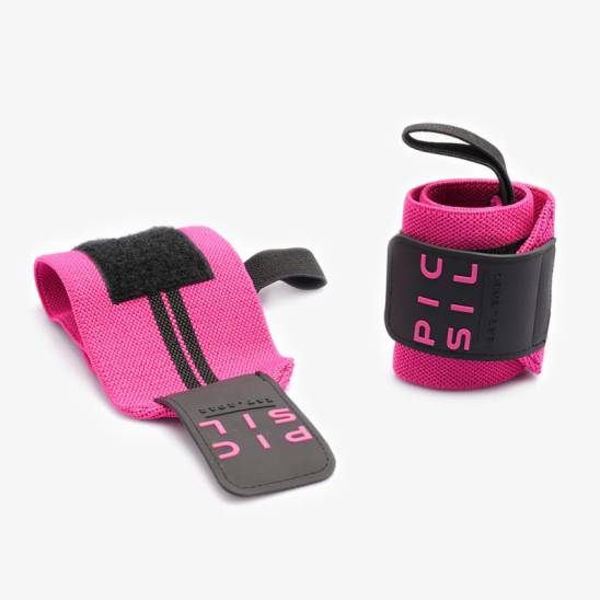 Picsil Zpevňovač zápěstí Wrist Wraps - růžová 2.0