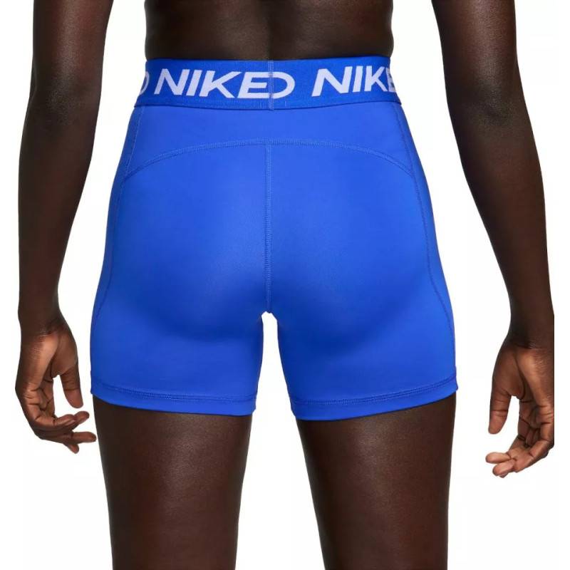 Nike Pro Funktionsshorts für Frauen - Blau (5 Zoll Länge)