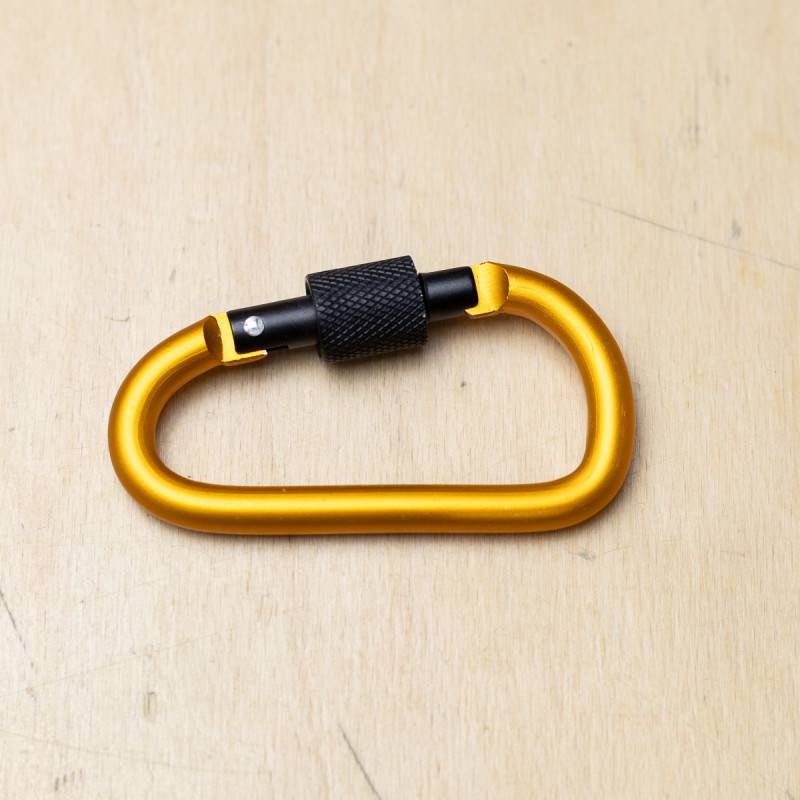 Karabiner - golden