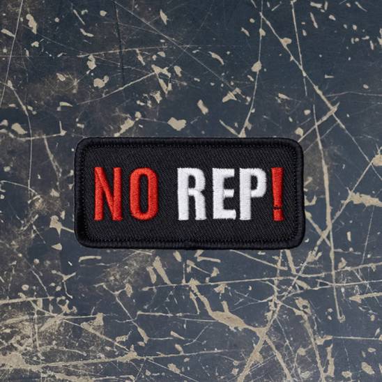 Workout Nášivka NO REP