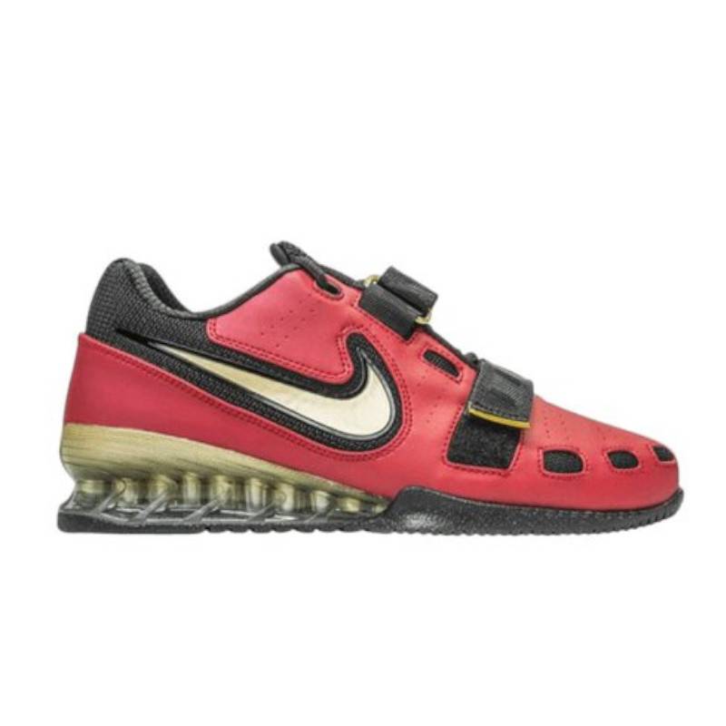 Uomo Nike Romaleos 2 - Varsity Red/Oro/Nero