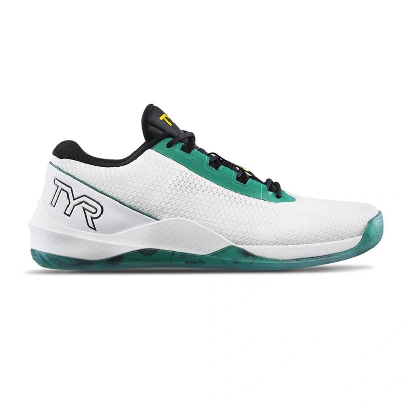 Scarpe da allenamento CrossFit da uomo TYR CXT-2 - bianco e verde
