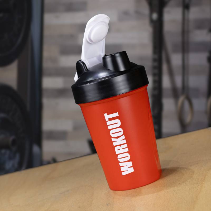 Shaker WORKOUT 400 ml - rot