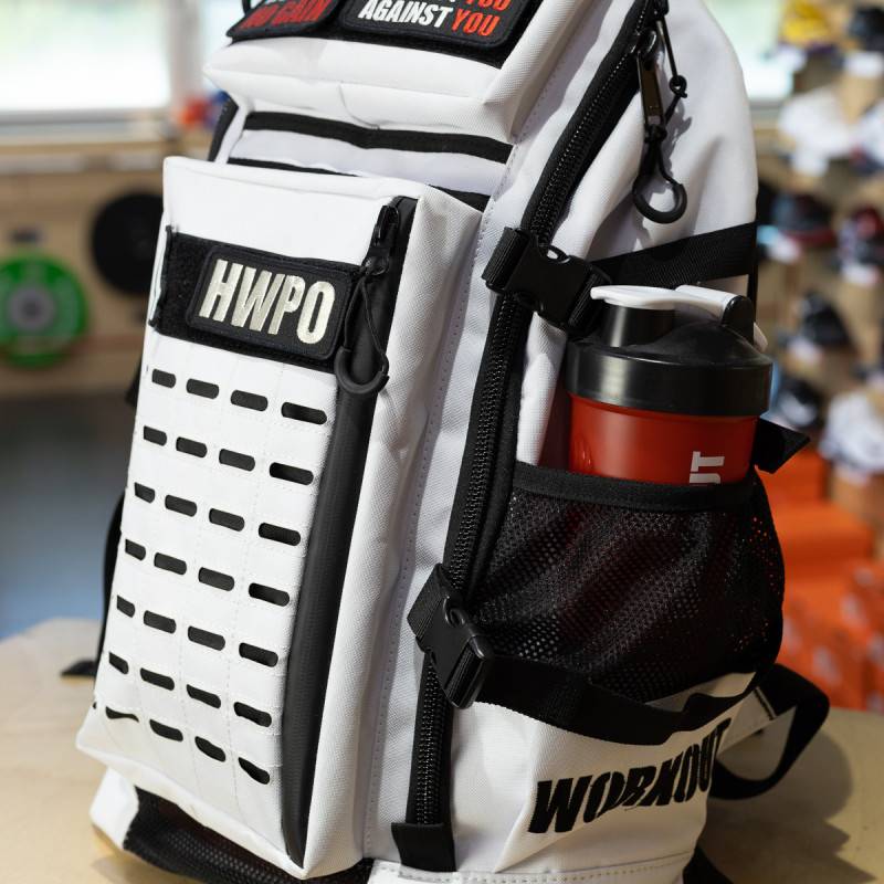 Fitness backpack WORKOUT - 30 l - white