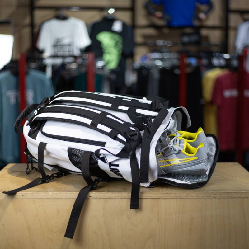 Fitness-Rucksack WORKOUT - 30 l - weißer