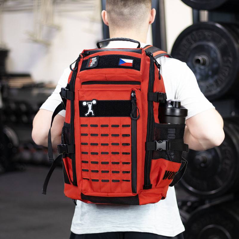 Fitness-Rucksack WORKOUT - 30 l - roter