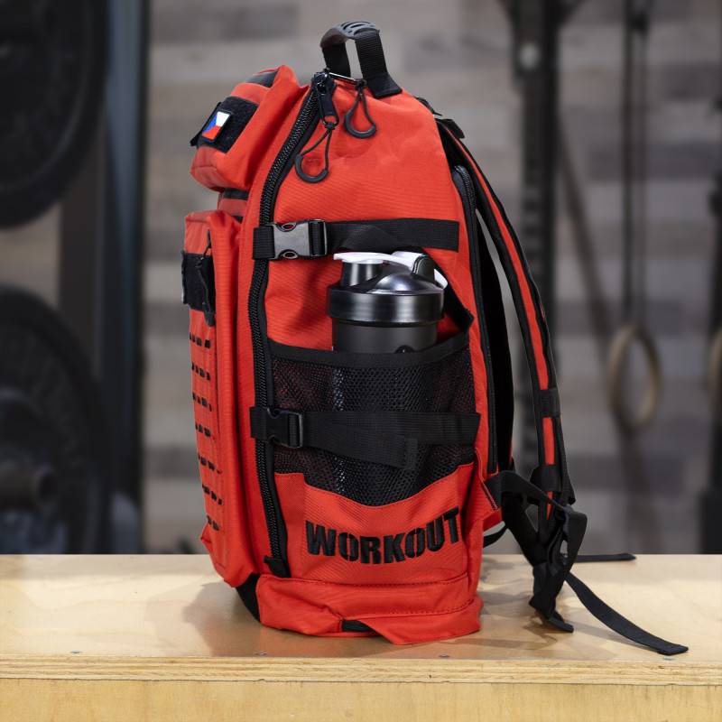 Zaino fitness WORKOUT - 30 l - rosso