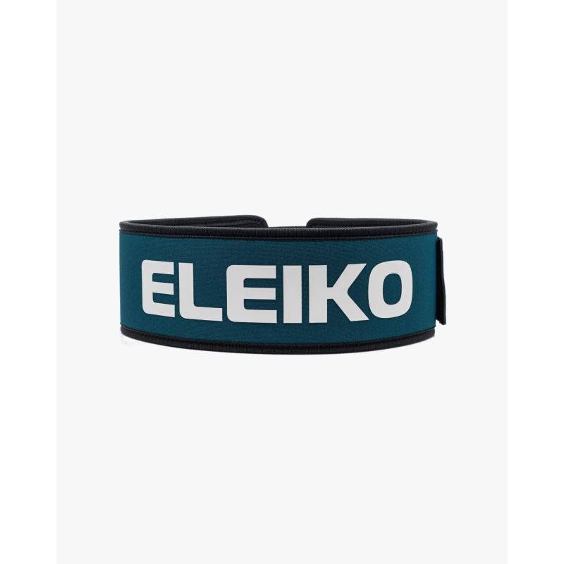 Eleiko EVA belt with stainless steel buckle - blue