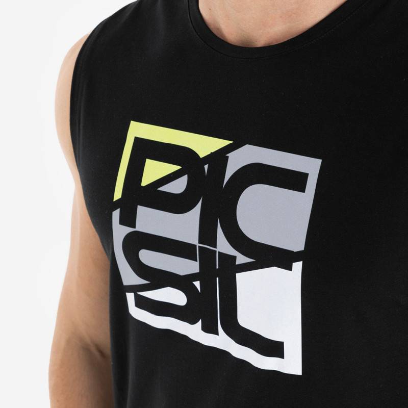Mens tank top Picsil Premium - black