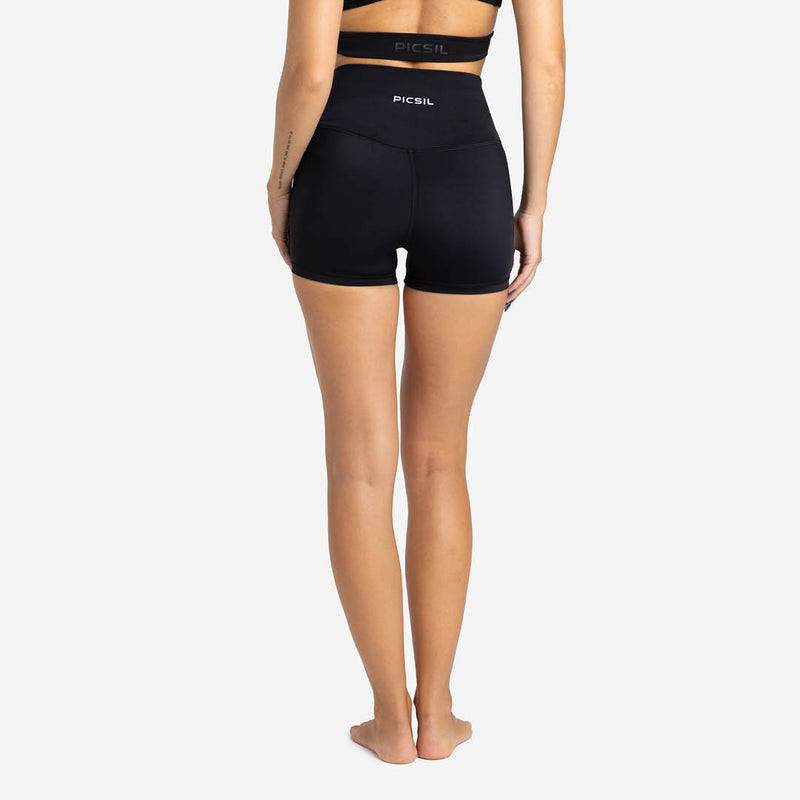 Picsil Core Shorts für Frauen Schwarz