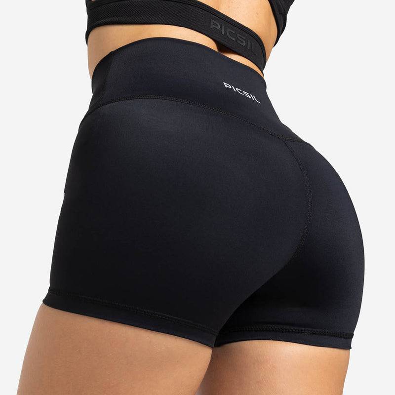 Womens Picsil Core Shorts Black