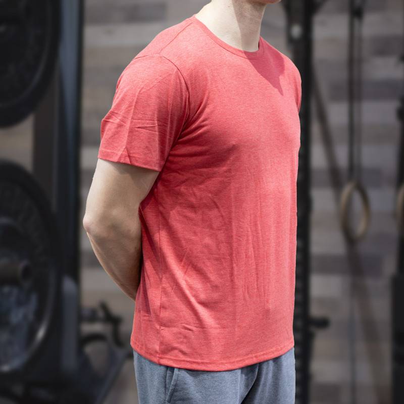 Mens sports t-shirt WORKOUT - red