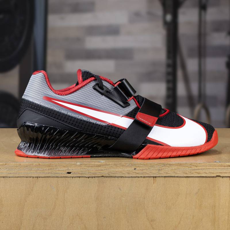 Scarpe da sollevamento pesi Nike Romaleos 4 - rosso/nero