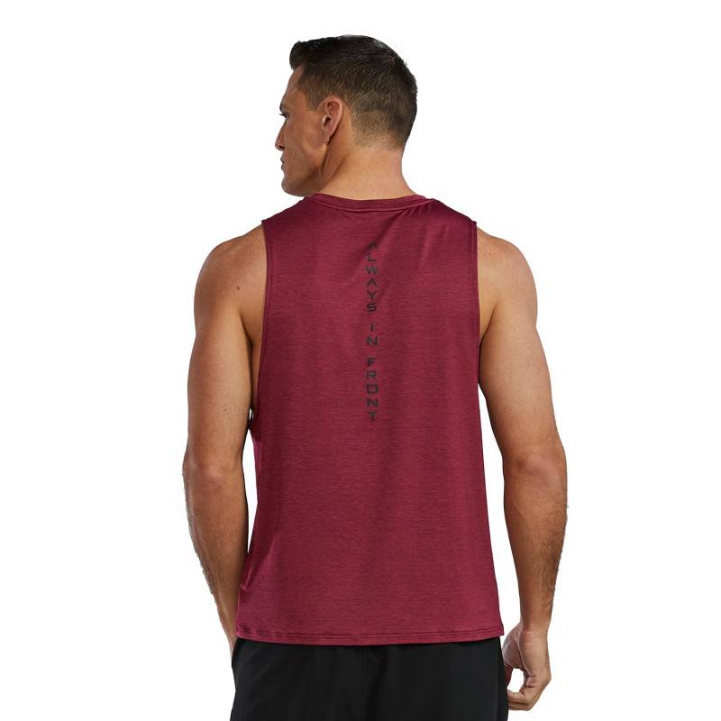 TYR Logo Tech Tank für Herren - rot