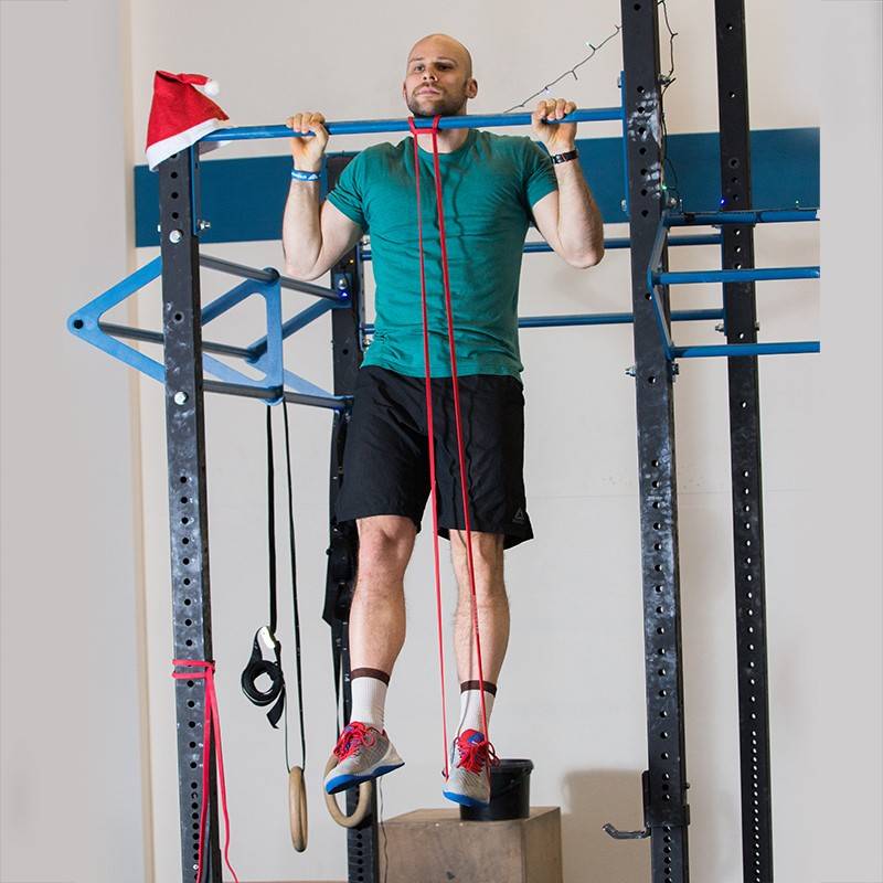 Odporová guma WORKOUT červená - 13 kg