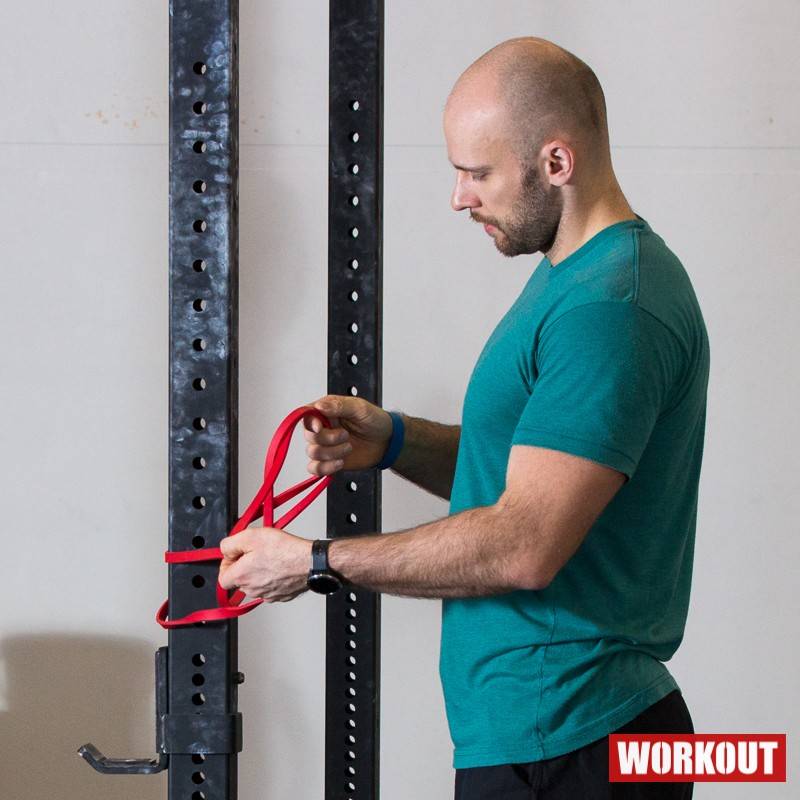 Fitness Band Workout rot - 13 kg