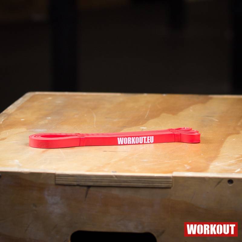Odporová guma WORKOUT červená - 13 kg